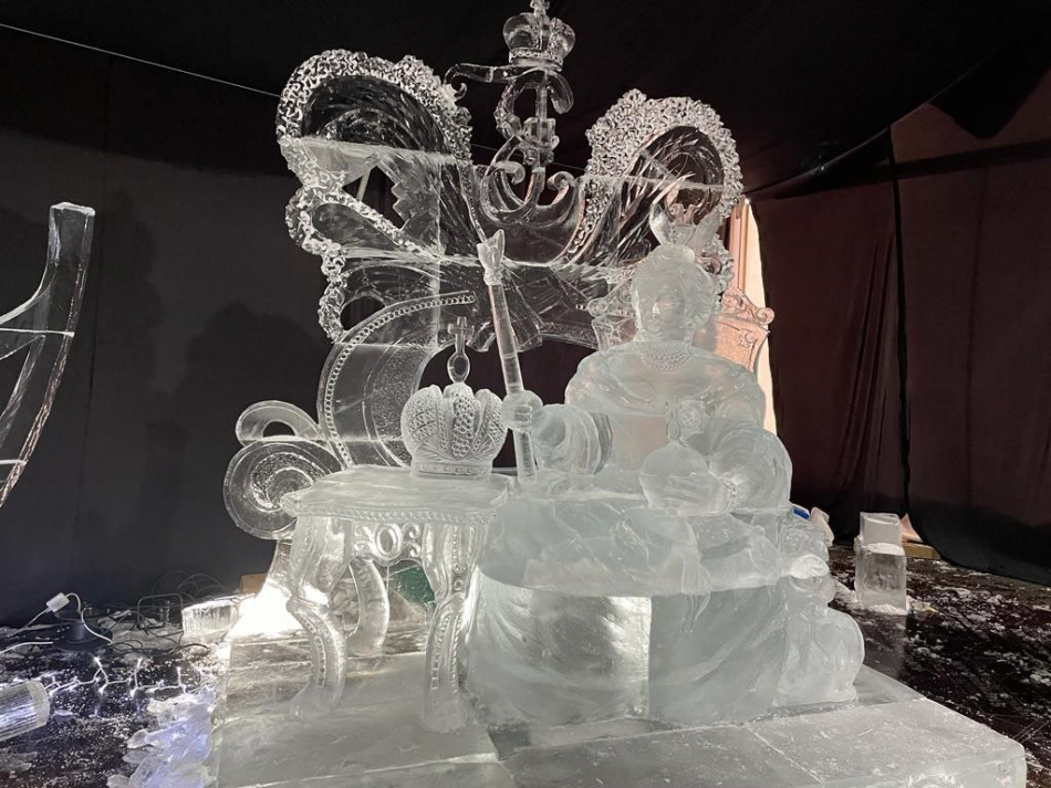 Фестиваль ледовых скульптур «КроншЛёд» в кронштадтском парке «Остров фортов» продлен до 5 марта  