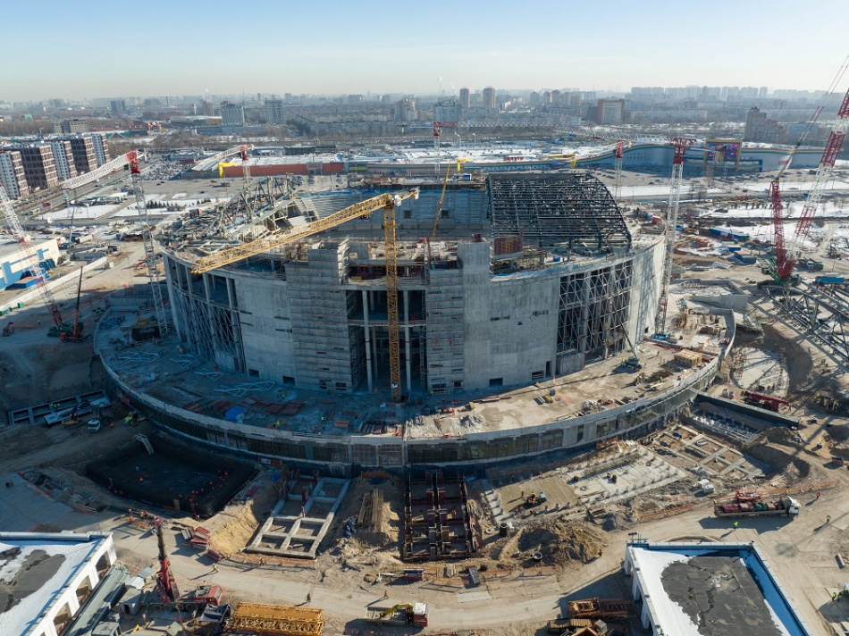 СКА Арену в Петербурге достроят в 2023 году