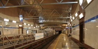 Станцию метро «Парнас» закрывали на вход 