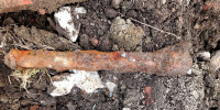 Одноразовый ручной гранатомет времен ВОВ нашли у Пулковского шоссе