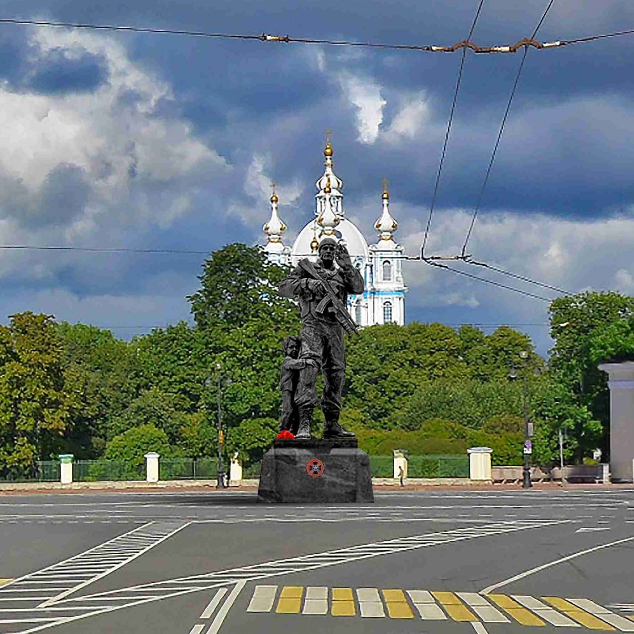 Памятник бойцам ЧВК «Вагнер» предлагают установить у Смольного