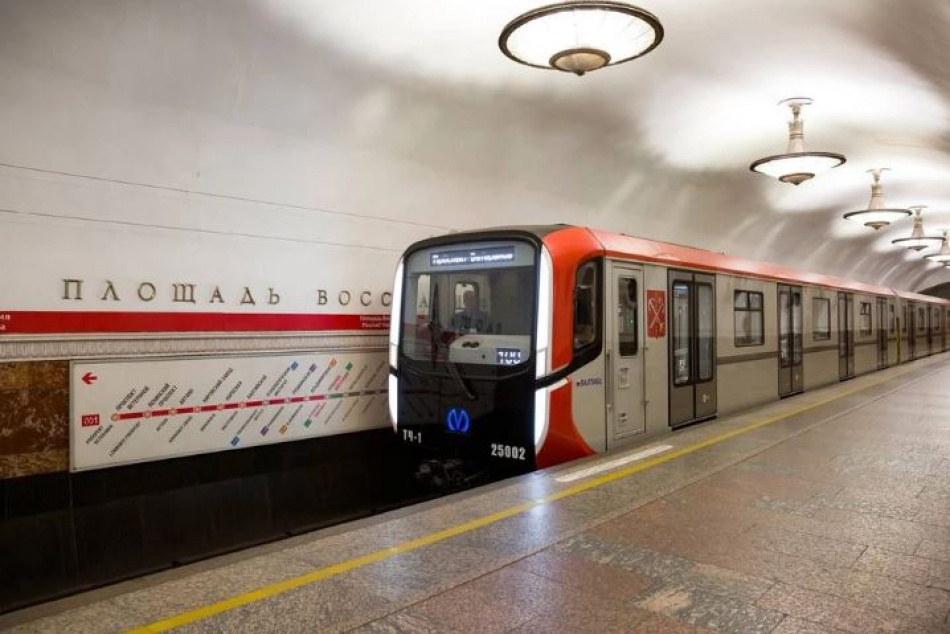 Два новых «Балтийца» выйдут на красную ветку метро Петербурга