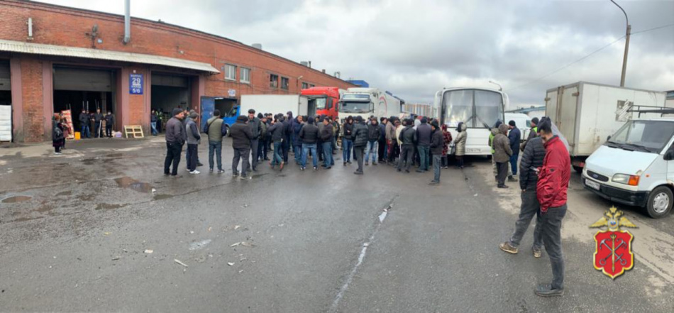 Полиция задержала десятки нелегалов в ходе облав на овощебазы
