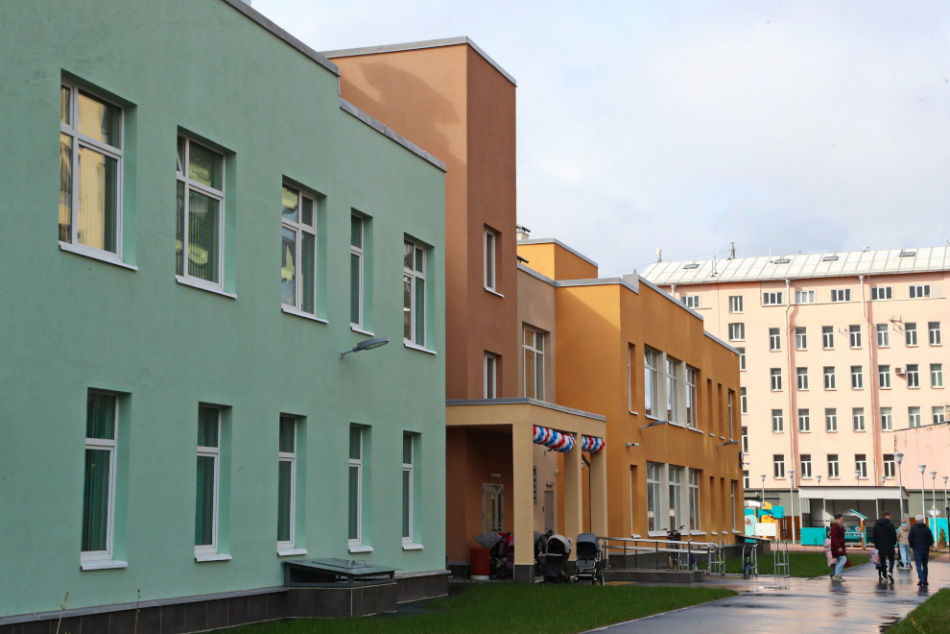 Детский сад открыли в Василеостровском районе Петербурга