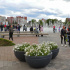 Новое общественное пространство с фонтанами и качелями открыли в Колпино