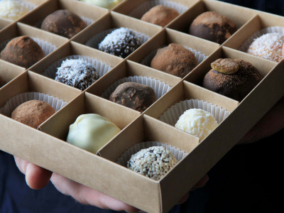 Фото Мастер-класс Шоколадные конфеты ручной работы