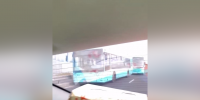 Два лазурных автобуса столкнулись в Колпино