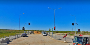 На проспекте Ветеранов начали строить четырехполосное продолжение до Красносельского шоссе