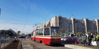 В Петербурге заработала первая камера фиксации нарушений на «выделенке» для трамваев