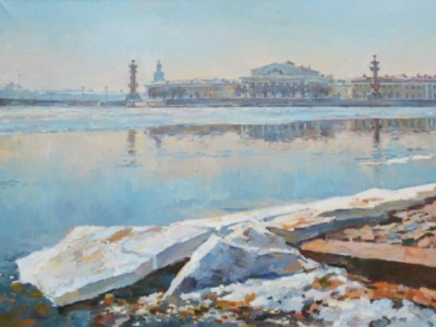 Фото Выставка Павла Еськова На невских берегах