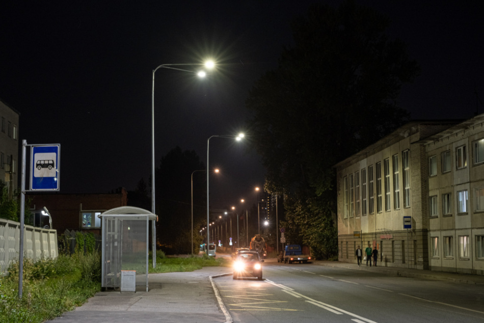 Смольный сообщил, что в Красногвардейском районе завершена реконструкция наружного освещения в Уманском переулке