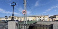 Начался ремонт на Митрофаньевском мосту через Обводный канал