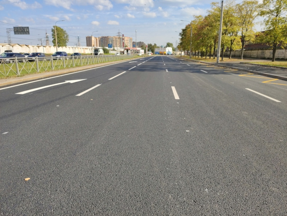 В Петербурге отремонтировали улицу Руставели