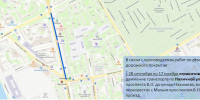 В 7 районах Петербурга ограничат и закроют движение с 28 сентября