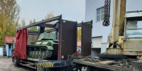 Легендарный танк Т-70 восстановили в Ленобласти для парада в Мелитополе