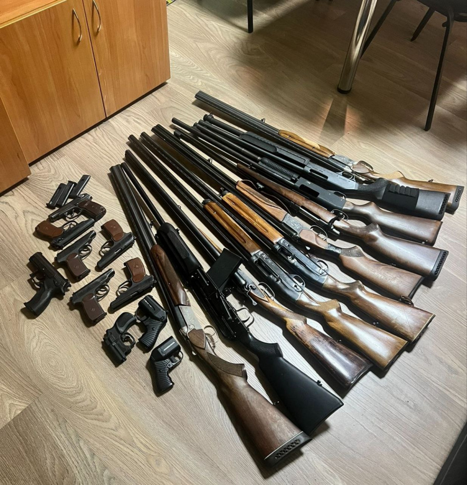 В Купчино собрали более 20 ружей и карабинов
