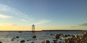Штормовой ветер унёс в Финский залив дебаркадер
