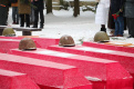 Останки жертв фашистских войск перезахоронили в Гатчине