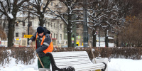 С петербургских улиц с начала зимы вывезли более 170 тыс. кубометров снега