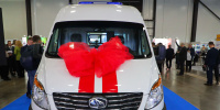 Белоруссия передала машину скорой помощи Детской больнице святой Марии Магдалины