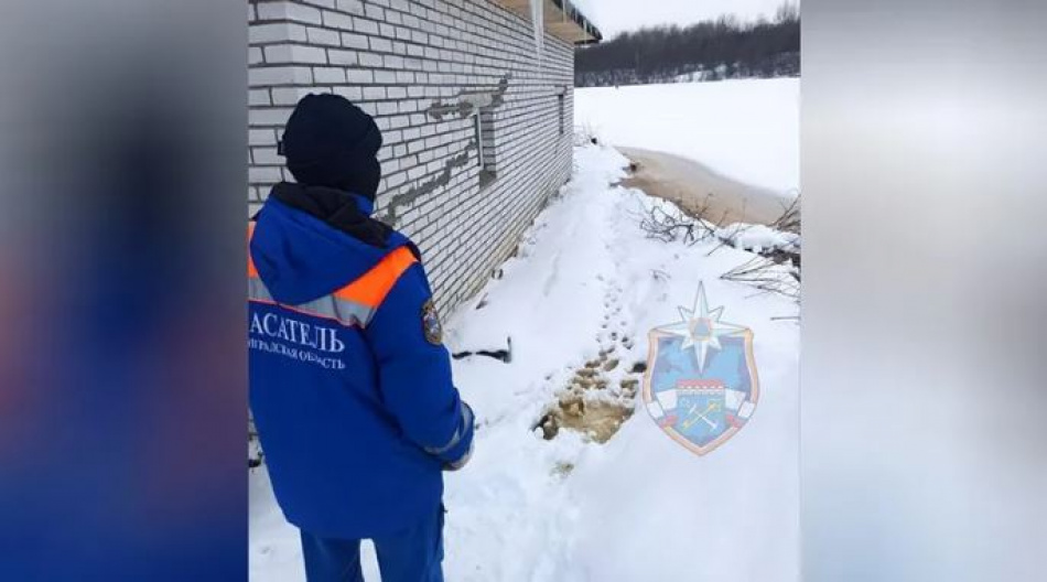 Несколько жилых домов подтопило в Тосно и Отрадном