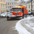 Из-за плохой погоды в Петербурге остановили мойку улиц