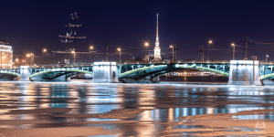 В Петербурге отменили разводку мостов в ночь на 23 января 