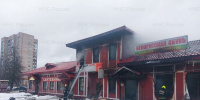 Огонь уничтожил 170 кв. метров на городском рынке в Кингисеппе