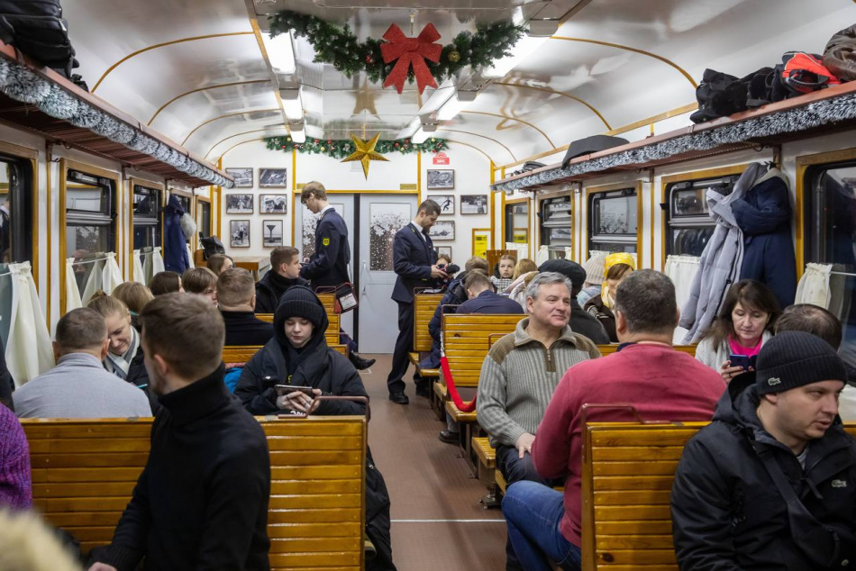Ретропоезд «Лахта» начнет курсировать между Петербургом и Выборгом с 30 декабря