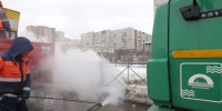 В Петербурге активно чистят канализации для ухода талой воды