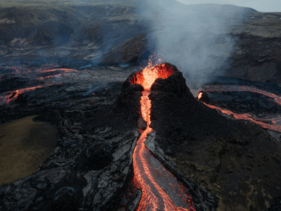 Фото Интерактивное занятие Путешествие в страну вулканов