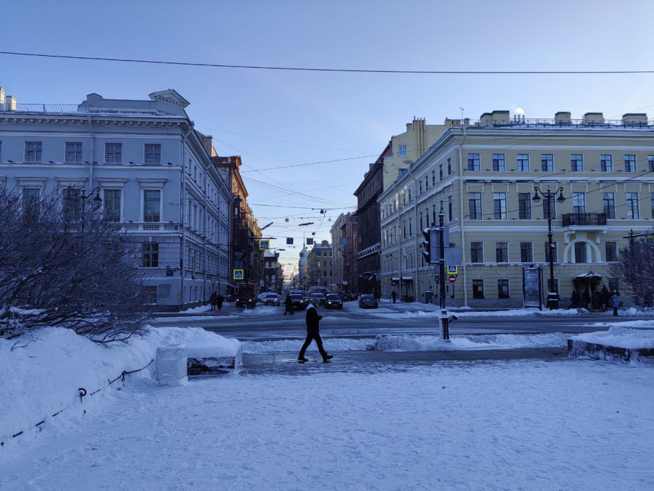 Синоптик заявил, что морозы в Петербург пришли надолго 