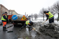 За прошлую неделю с улиц Петербурга вывезли почти 280 тысяч кубометров снега