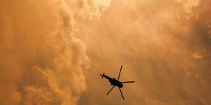 Возбуждено уголовное дело по факту крушения вертолета Ми-8 в Карелии