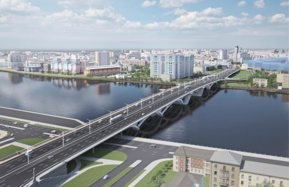 В Петербурге выдали разрешение на строительство Большого Смоленского моста 