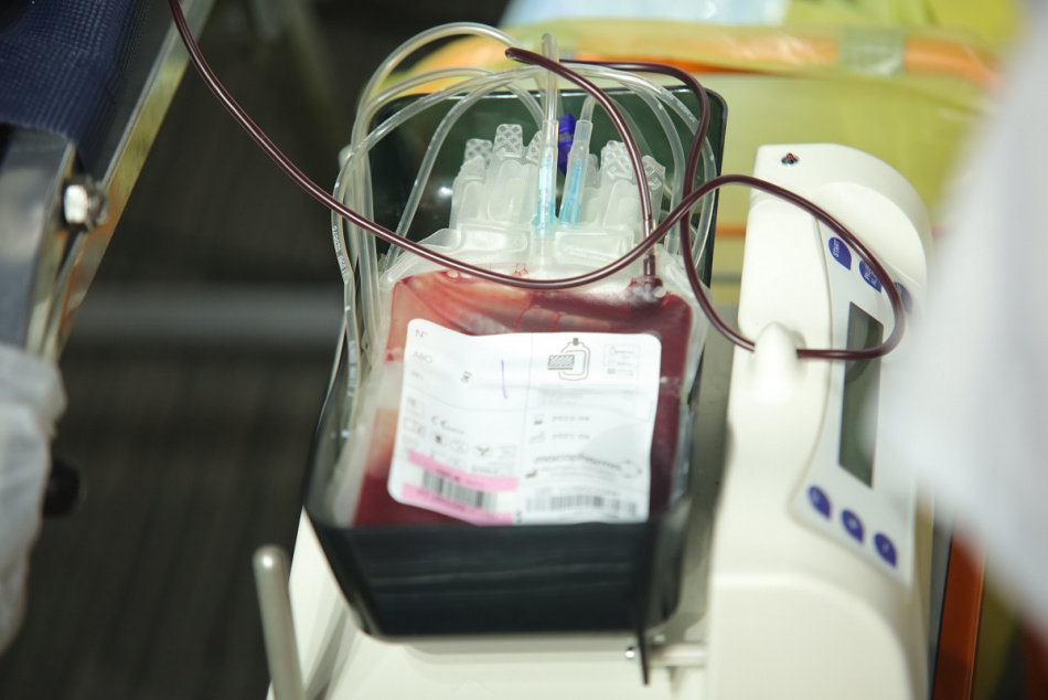 Музей переливания крови Петербурга пополнился новым экспонатом