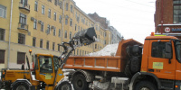 Стало известно, сколько снега утилизировали «снежные» пункты Петербурга за 12 лет