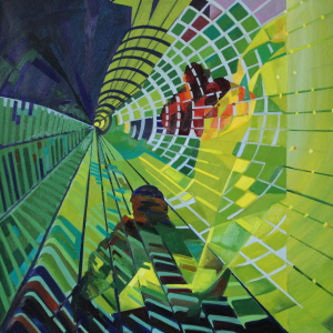 Выставка Дарьи Мазур "Цветок эмоций"