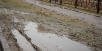 Сквер в Колпино за 150 млн рублей оказался затоплен
