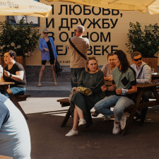 Открытие летнего двора на Московском рынке