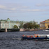 У Благовещенского моста в Петербурге столкнулись два теплохода 