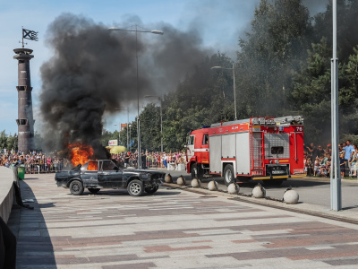 Фото Фестиваль Мой папа – пожарный, мой папа – герой