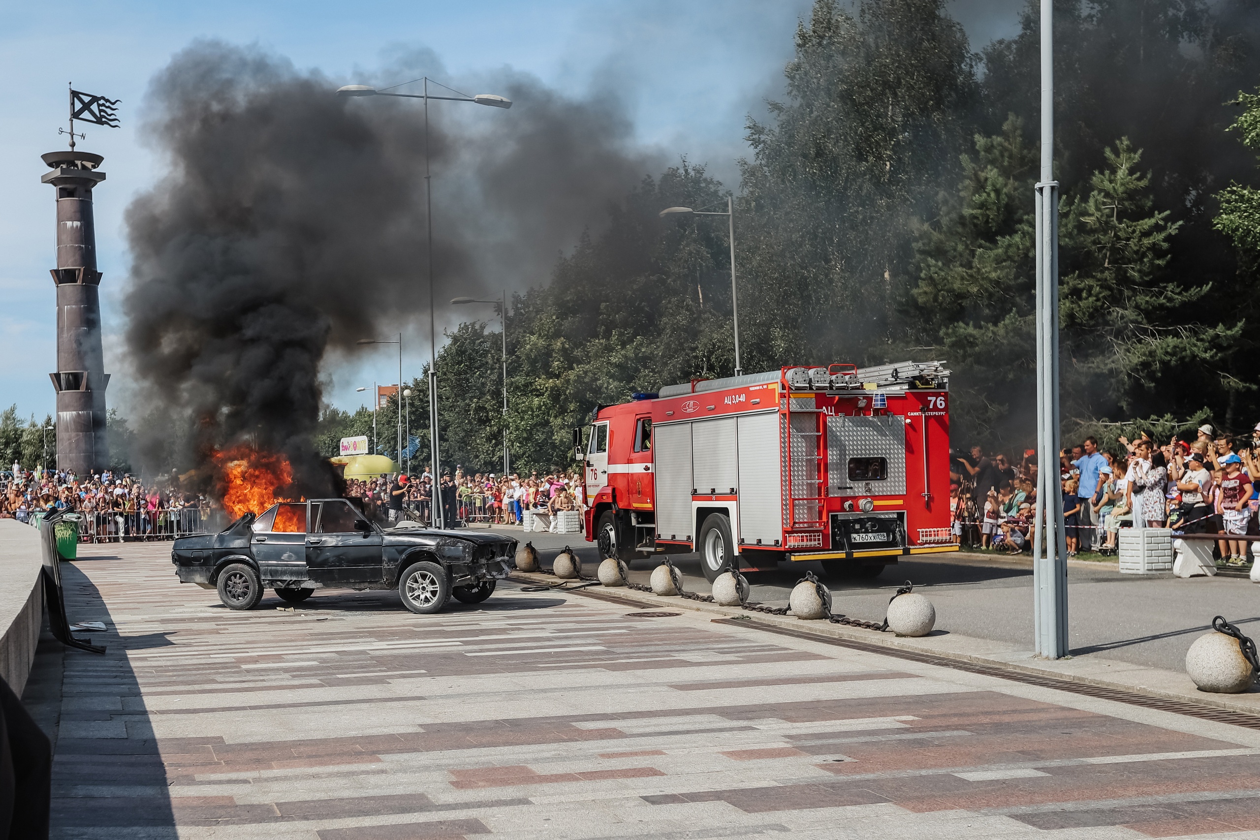 Фестиваль Мой папа – пожарный, мой папа – герой Парк 300-летия Петербурга  пр. Приморский, д. 74.