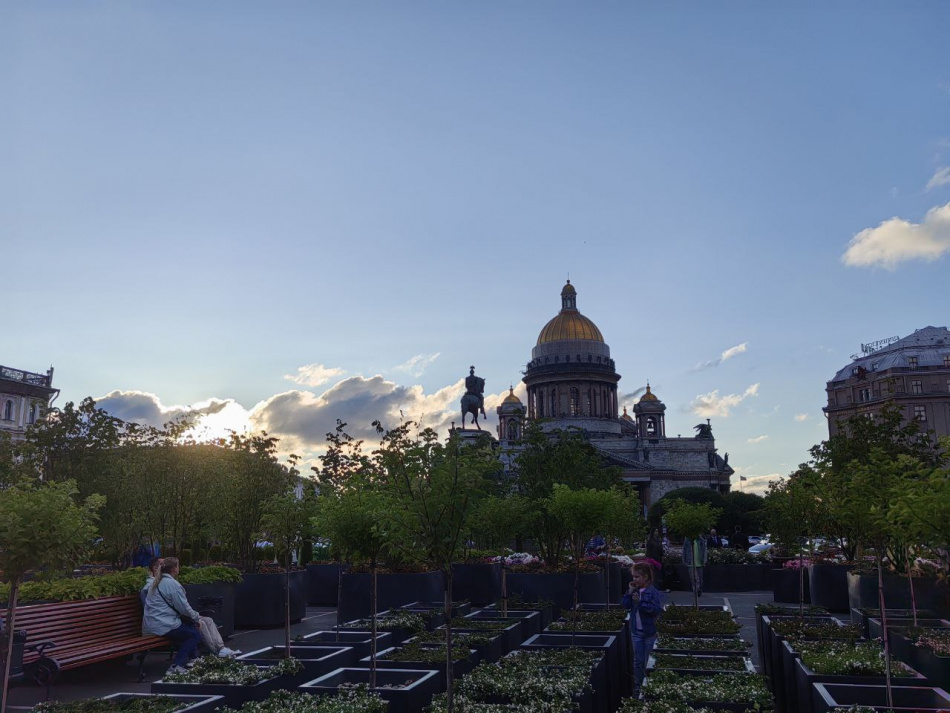 В Петербурге в четверг продолжатся дожди и грозы
