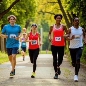 Благотворительный забег "Розовая лента"