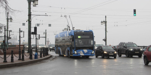 В Петербург прибудут 20 новых троллейбусов 