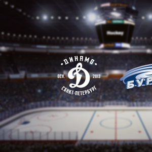 Хоккейный матч "Динамо СПб - Буран"