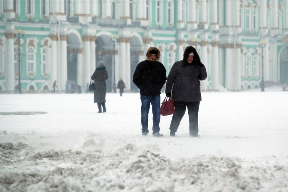 Атмосферное давление в Петербурге никак не может нормализоваться
