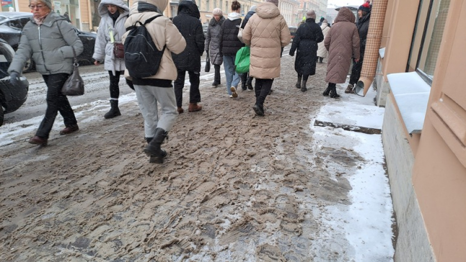 Петербург готов к борьбе с тающим снегом на фоне неожиданного потепления