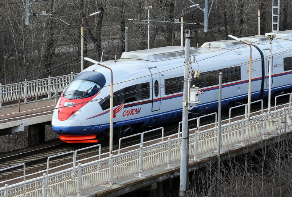ГТЛК перечислила 18 млрд рублей на поезда для ВСМ Москва-Петербург